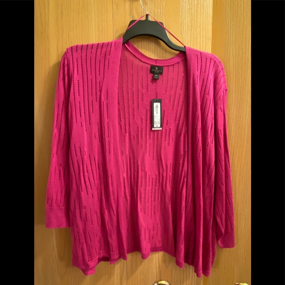 Pink sweater